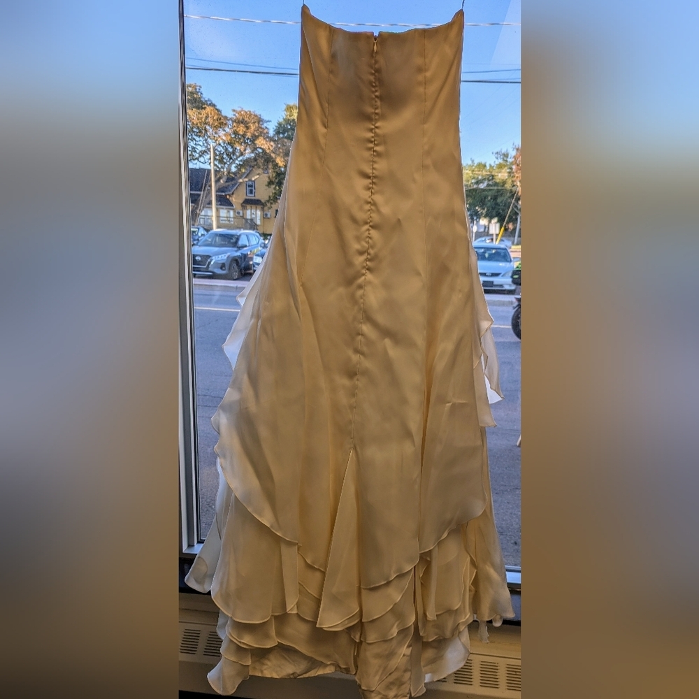 Ivory sz 10 wedding gown Jennifer Salmon - Picture 9 of 12